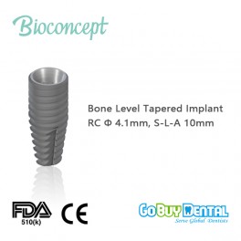 Bioconcept Straumann Compatible Tapered Bone Level Implant RC, Ø4.1mm, L10mm(116020)